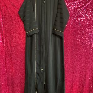 Elegant Black Long Coat